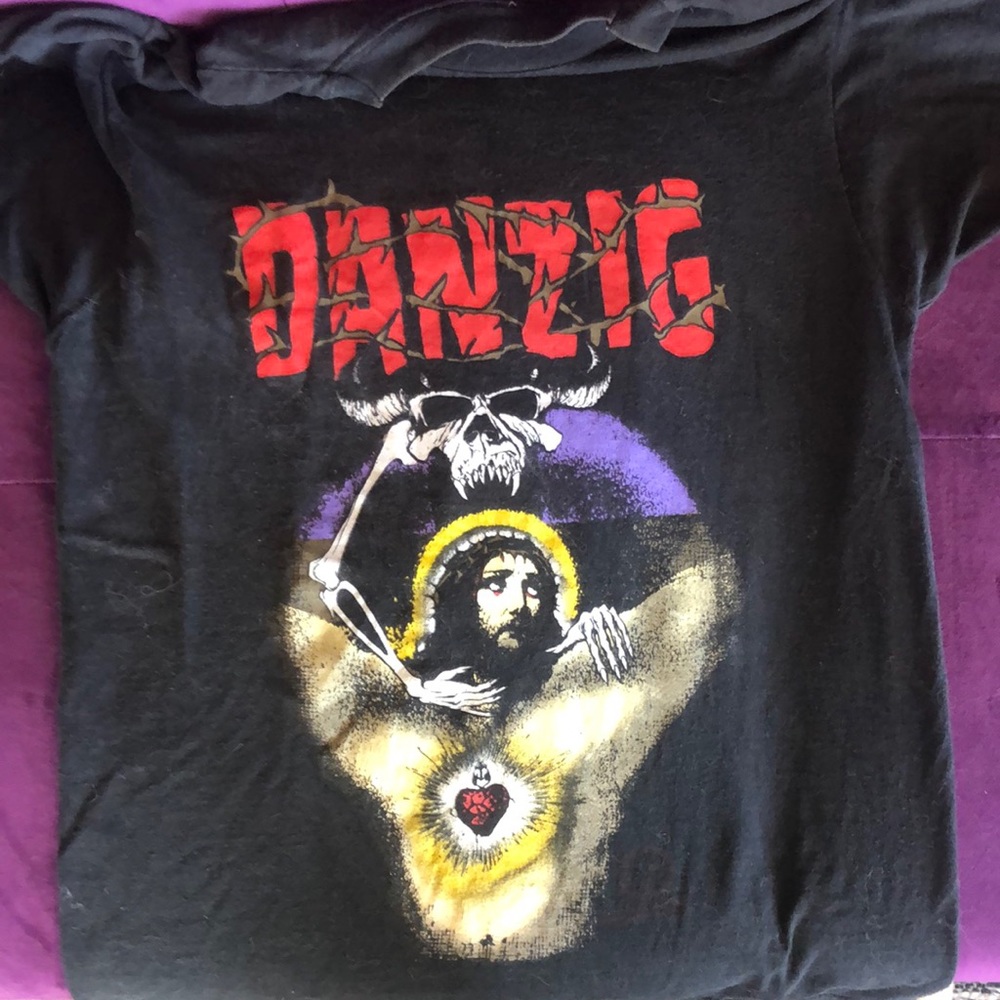 Vintage 1988 Danzig tour tee